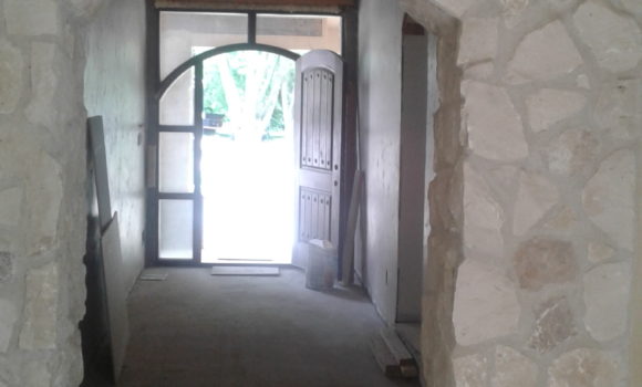 stone entrance