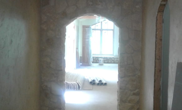 stone entrance