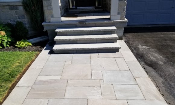stone porch